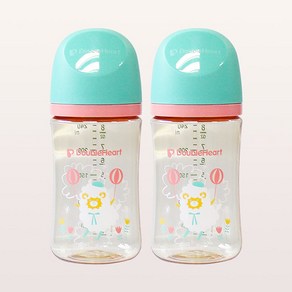 더블하트 모유실감 3세대 PPSU 하늘을날꼬양 240ml 트윈팩, 1개