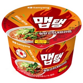 맵탱 큰컵 청양고추대파 라면 110g, 32개