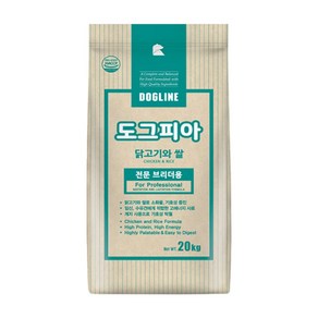 도그피아 20kg, 1개, 닭