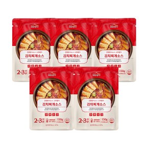 고추명가 김치찌개 소스 150g 간편소스, 5개