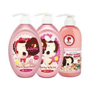 뚱 베이비 샴푸 750ml + 바디워시 750ml + 로션 500ml, 1개