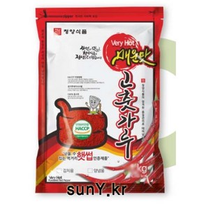 청양식품 매운맛고춧가루(청양고춧가루)양념용 1kg