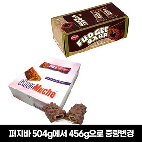 초코무초바 270g 10p + 퍼지바 초코맛 504g 12p, 1세트