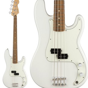 Fende Playe Pecision Bass Pola White Fingeboad Feo Pau, 1개