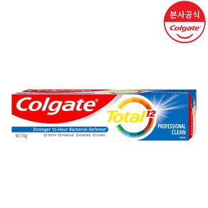 콜케이트 토탈 프로페셔널 클린 치약, 110g, 4개