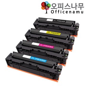 4색1세트 Colo LaseJet Po MFP M280nw CF500X 대용량 HP호환, 1개