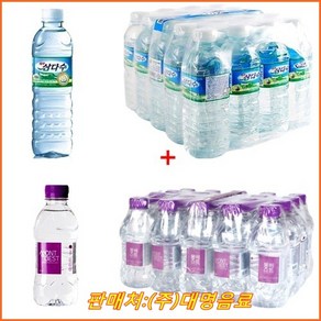 은진유통) 제주 삼다수 500ml (20페트) + 몽베스트 330ml, 40개