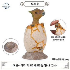 모형 공룡 선물 피규어 인형 파키케팔로사우루스, 9.5cm 버들케라톱스(소프트몰드), 1개