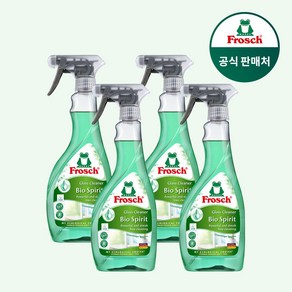 [매일 배송] 프로쉬 독일 거울 유리 세정제 500ml 단품, 4개