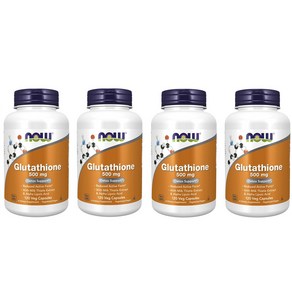 Now Foods 나우푸드 글루타치온 500mg, 4개, 120정