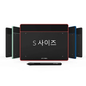 [사은품 구매이벤트] 엑스피펜 XP-PEN Deco Fun S 펜타블렛 6인치, 블랙+사은품