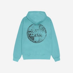 Stussy 스투시 도트 스탬프 후드 오션