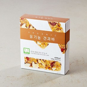 유가원 유기농 견과바 20g 5개입 시리얼바, 100g, 1개