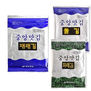 [중앙맛김] 보령 대천김 재래김/파래김/돌김 전장김 8봉/조미김/구운김, 03. 돌김 20g x 8봉, 8개