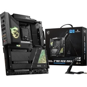 MSI MEG Z790 ACE MAX 게이밍 마더보드121314세대 인텔 프로세서 LGA 1700 DDR5 PCIe 5.0 M.2 2.5Gbps LAN USB 3.2 Gen2