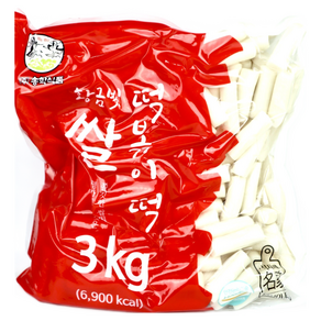 [송학식품] 송학 황금빛 쌀 떡볶이 떡 3kg / 1개