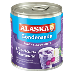 [필마트] Alaska Condensada Ube-licious Macapuno Flavoed 알라크카 콘덴사다 우베, 1개, 300ml