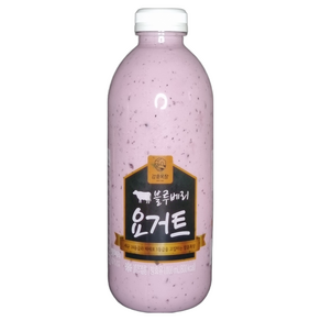 강훈목장 블루베리 요거트 1 000ml x 2개, 1L