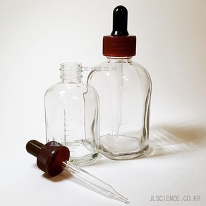[JLS] 점적병 스포이드공병 에센스병 오일용기 약병 실험도구, 01-50ml 1개