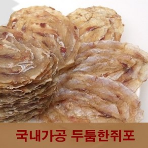 건어물광장 국내가공 두툼한 쥐포, 500g, 1개, 1개