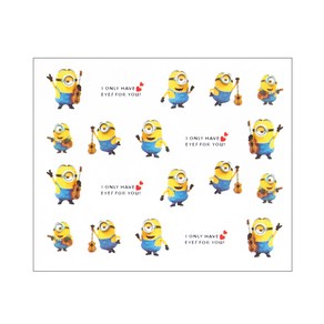 네일팝 워터데칼 네일 스티커, DECAL_006, 1개