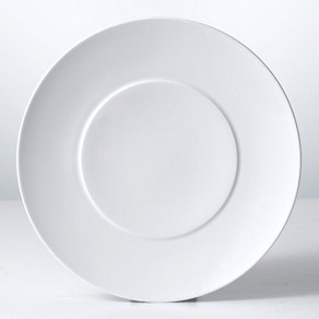 [화이트블룸] Oigin Dinne Plate, 화이트, 1개
