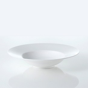 [화이트블룸] Oigin White Rim Soup Bowl, 화이트, 상세 설명 참조, 1개