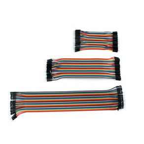 [RC야놀자] 아두이노 무지개 점퍼선 20cm 40개묶음 (수-수), 1개