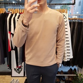 토니어스 엠보 무지 긴팔티셔츠 M~5XL