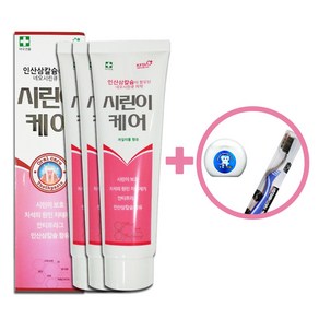 네오 시린이케어 치약 시린이치약 3개 [칫솔o치실 증정], 200g