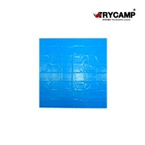트라이캠프 오아시스 텐트 타프 매트 시트 지주폴 FR 방염, 브라운, 전용시트