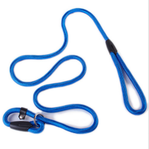 유럽철장 슬립리드줄 Slip Lead 강아지훈련용목줄 훈련용 줄, blue S (0.6cm X 140cm), 1개