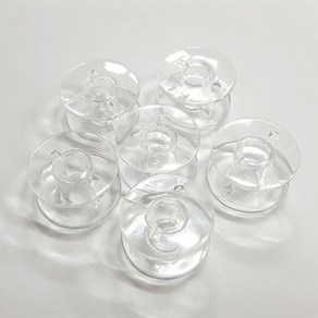 행복한다이세상 홈패션 부자재 총모음전 미싱 재봉틀 퀼트 각종부자재, 034. 가정용 플라스틱보빈(6개), 6개
