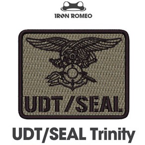 IRON ROMEO 아이언로미오 패치 010 UDT 트라이던트 (데저트) 와펜 브로치 뱃지