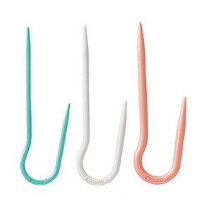 [앵콜스] 갈고리형 꽈배기바늘 3개세트(대 중 소) 뜨개부자재, 3개세트(대+중+소), 1개