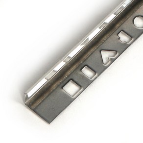 모네스페스 타일마감재 스텐직각 폭2.2mm 높이12mm(길이1.1M), 길이1100mm(일반택배발송)