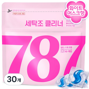 로쌩 세탁조 크리너 11gX10개입 캡슐형 클리너 [8배 초고농축 세탁기 세탁조크리너 캡슐 청소 세제 청소 아기 통돌이 째든때제거 캡슐 통돌이 드럼 세탁조 크리너], 30개, 11g