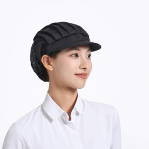 반망사 주방위생모자, 블랙색, 1개