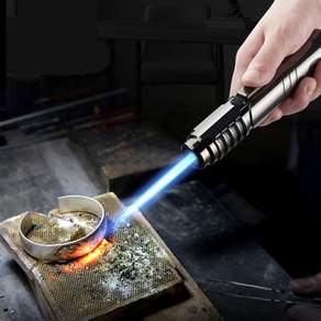 케븐 포터블 캠핑 미니토치 휴대용 가스 충전식 가정용 토치, 1개