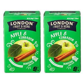 London Fruit & Herb 애플 & 시나몬티, 2개, 2g, 20개입