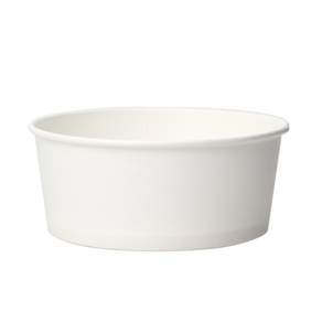 white 380cc 종이그릇 100개 일회용식기, 1개, 1개