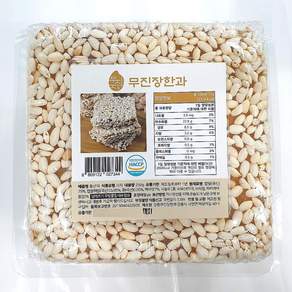 강릉 무진장 한과 제수용 산자 과질 과즐 조청한과 통산자 3장묶음, 250g, 1개