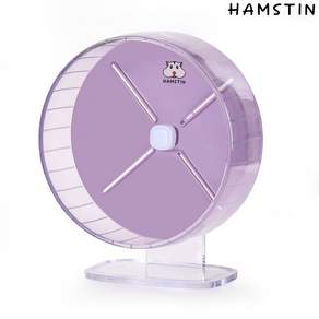 햄스틴 햄스터 고슴도치 유주얼리 러닝 휠 무소음 쳇바퀴 20cm 26cm, 1개, 26cm퍼플