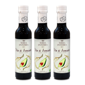 [이태리산] 유기농 아보카도오일 100% 냉압착 아보카도유 3병, 3개, 250ml