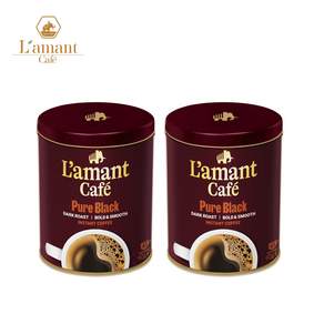 라만트 퓨어 블랙 커피 캔, 90g, 1개입, 2개