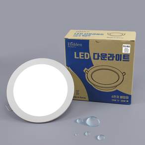 국산 6인치 LED방습등 15W 주광색, 15W-주광색(방습 국산), 1개