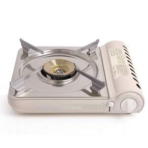 캡스톤 버너 국내산 고화력 휴대용가스렌지 스마일 600 / 안전 포장, 1개, 베이지