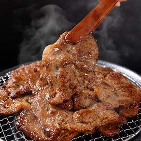 '고기맛집' 양념돼지칼집구이 1kg 2kg 3kg 4kg 왕구이 중량옵션확인 돼지갈비 뼈없는돼지구이, 1개