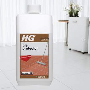 HG 타일코팅제 1L (14) tile protective coating 타일바닥코팅제 건물빌딩병원사무실바닥 타일바닥청소세제크리너, 1개