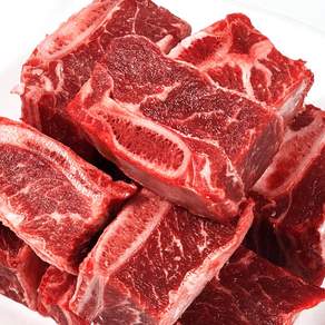 [고기선생] 지방 완벽제거 소갈비 찜갈비 탕갈비 1kg 찜용 탕용 호주산 뉴질랜드산, 2개, 뉴질랜드산 1kg